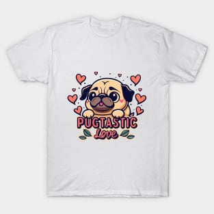 Pugtastic Love T-Shirt